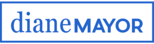 Logo dianeMAYOR landscape blue